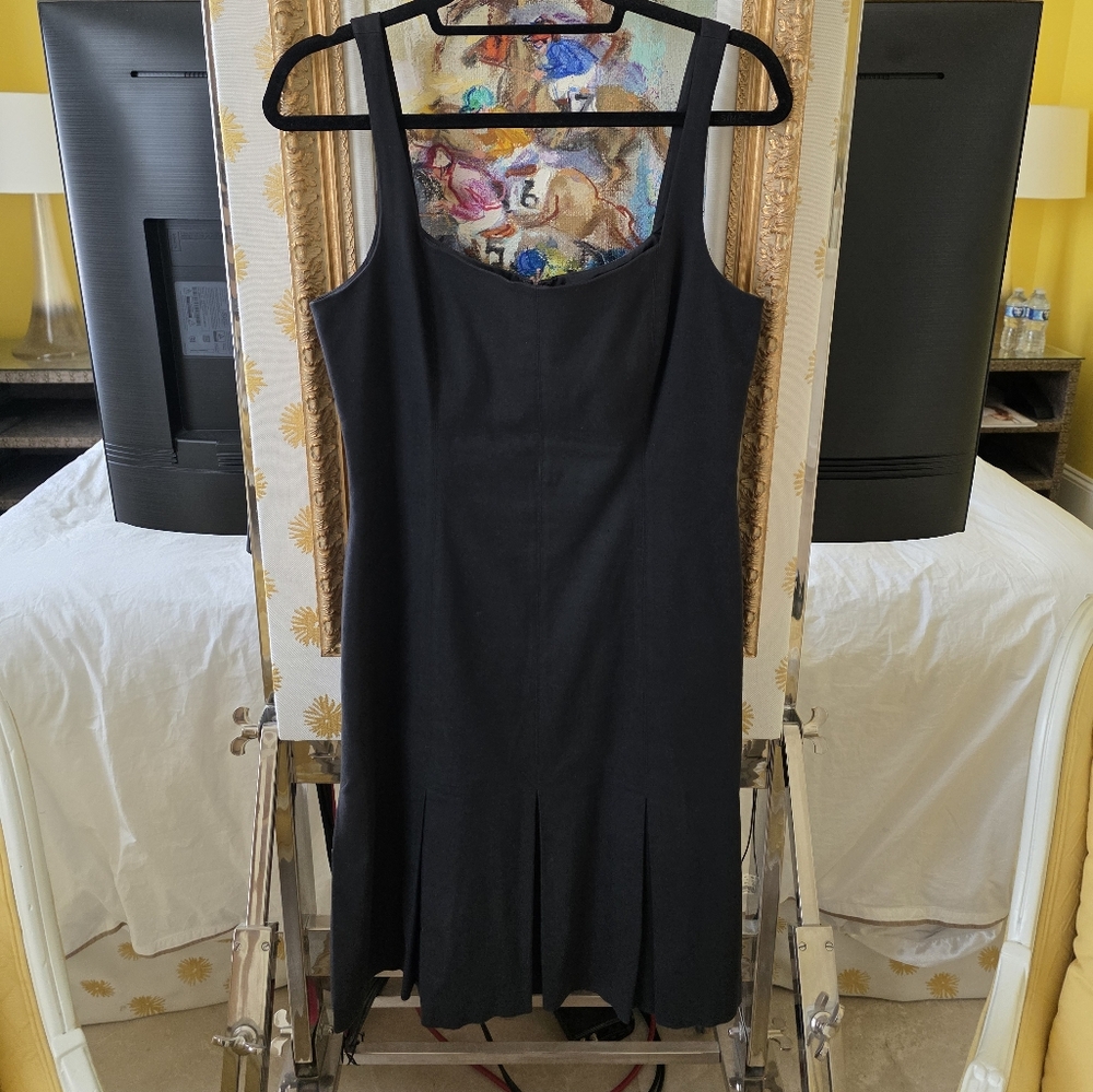 Searle Sleeveless Black Dress